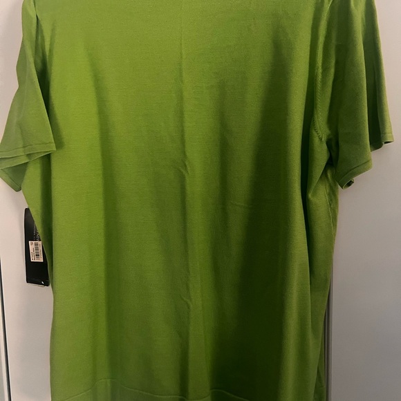 Jones New York Vibrant Green Short Sleeve Tee - Picture 3 of 5